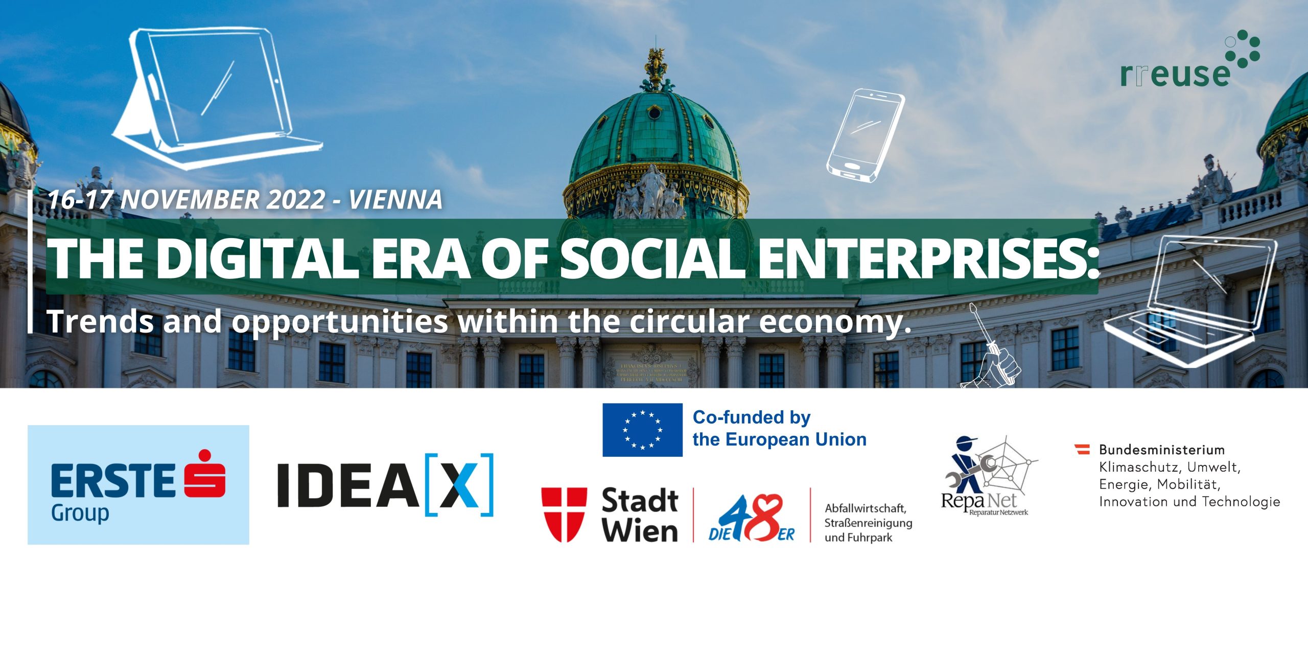 RREUSE 4th Annual Conference “The digital era of social enterprises: Trends and opportunities within the circular economy”