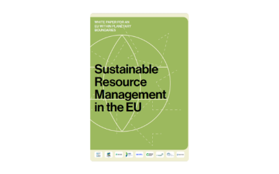 White Paper on Sustainable Resource Management in the EU