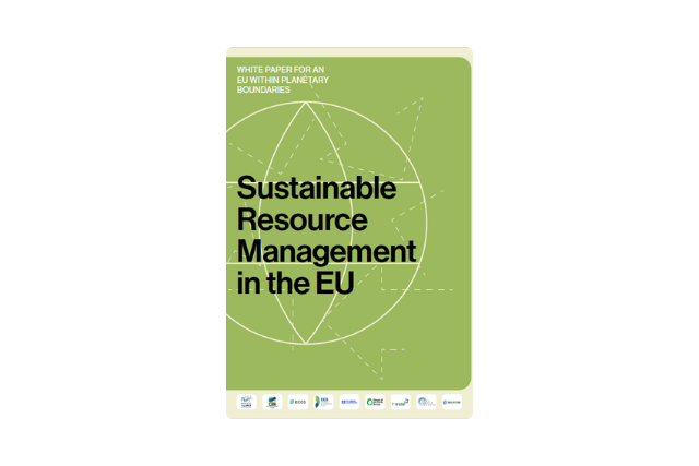 White Paper on Sustainable Resource Management in the EU