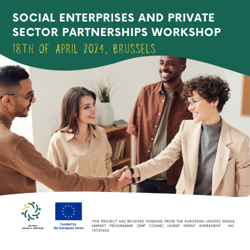 Buying Social and Circular –  Social Enterprises and Private Sector Partnerships Workshop [Upon invitation]