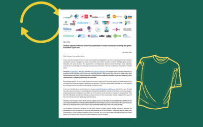 Major social and environmental organisations call for the Waste Framework Directive to ensure a central role for the social economy