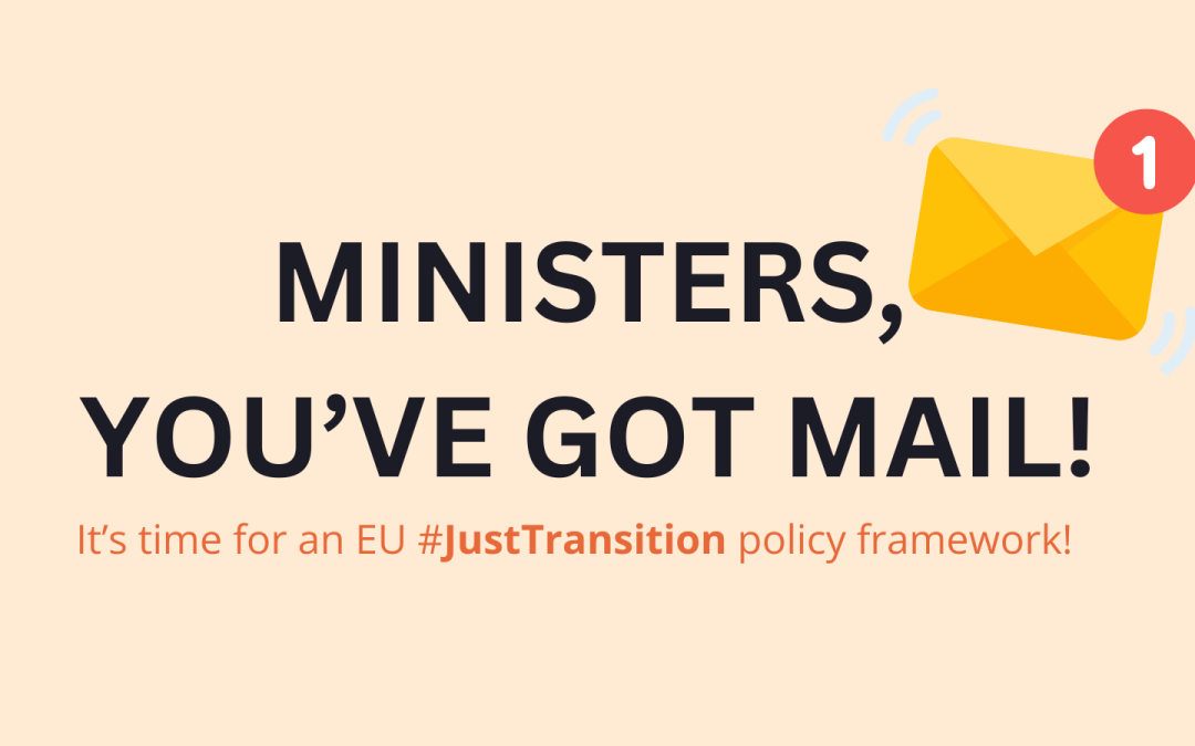 Open Letter to Put a Just Transition at the Heart of the Next EU Agenda