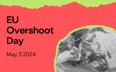 2024 EU Overshoot Day: Appeal to EU leaders to prioritise a fair and inclusive green transition in the next political mandate