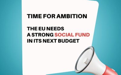 Time for ambition: The EU needs a strong Social Fund to live up to its commitments